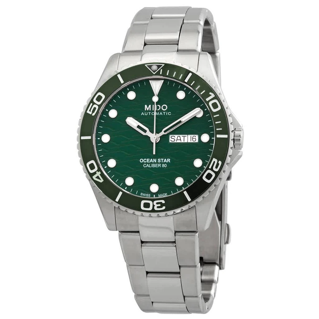 商品MIDO|Ocean Star 200C Automatic Green Dial Men's Watch M0424301109100,价格¥5958,第1张图片