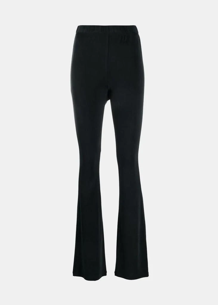 商品MM6|MM6 Maison Margiela Black Stretch Fitted Trousers,价格¥1403,第1张图片