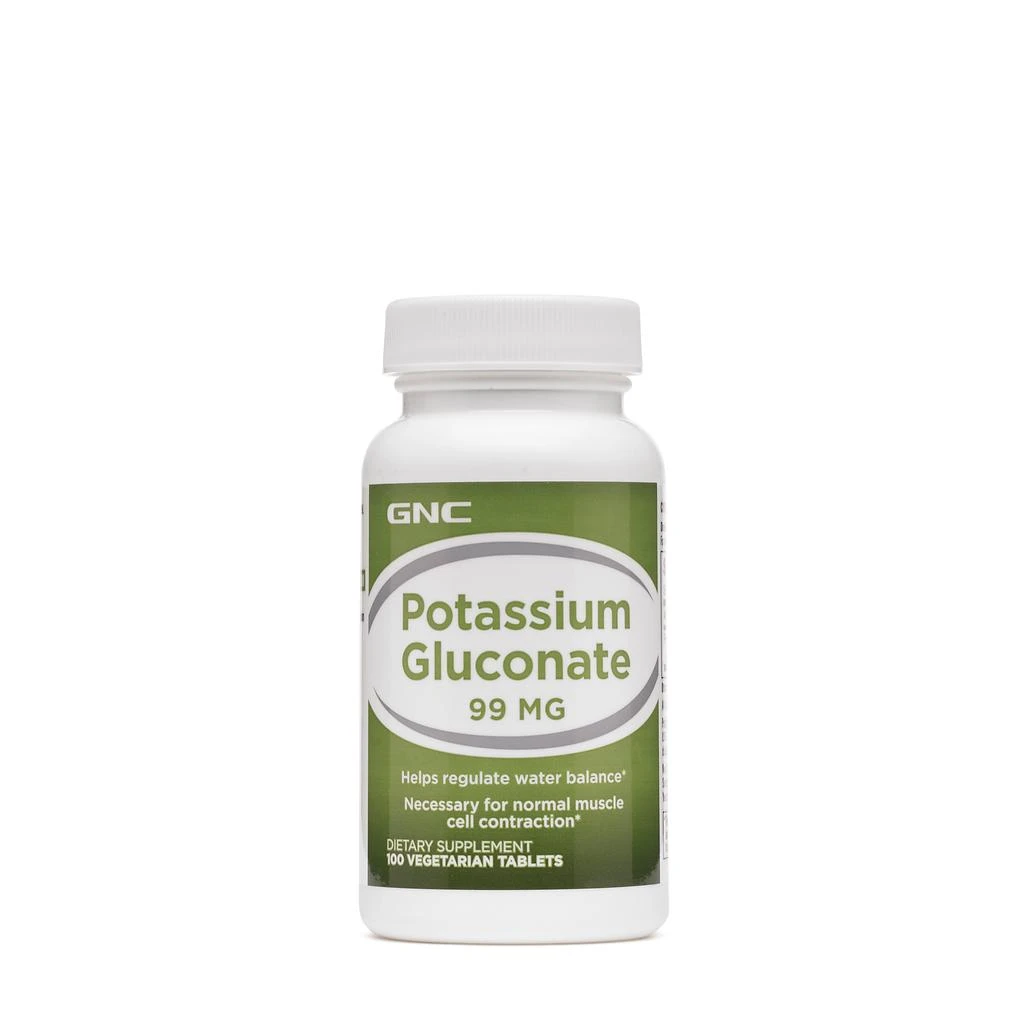 商品GNC|GNC Potassium Gluconate 99 MG,价格¥38,第1张图片