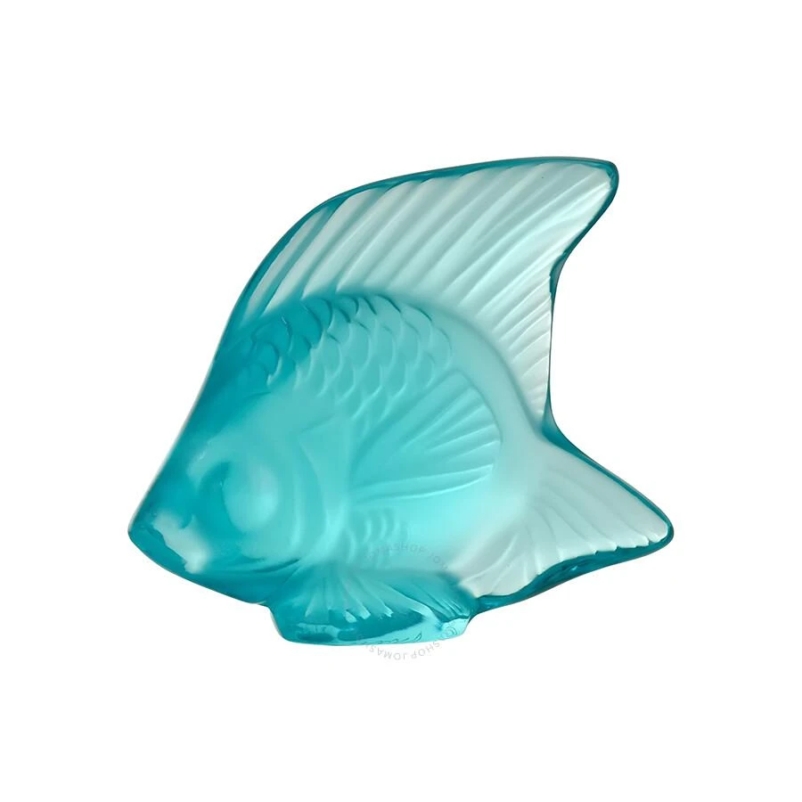 商品Lalique|Figurine Torquoise Seal Fish 3002500,价格¥700,第3张图片详细描述