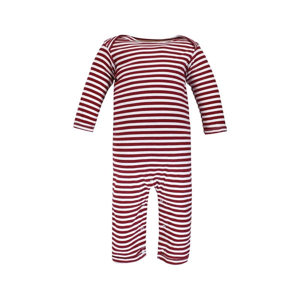 商品Hudson|Baby Girls and Boys Christmas Cotton Coveralls, Pack of 3,价格¥173,第4张图片详细描述