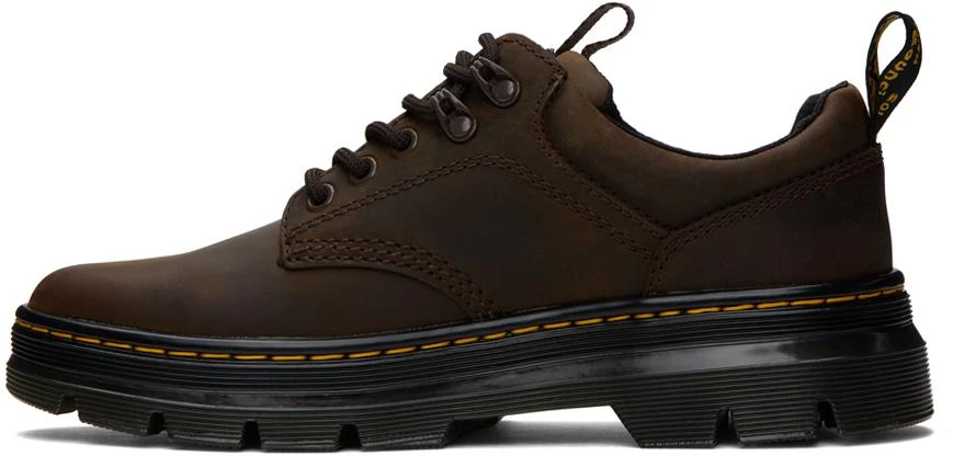 商品Dr. Martens|Brown Reeder Utility Derbys,价格¥666,第3张图片详细描述