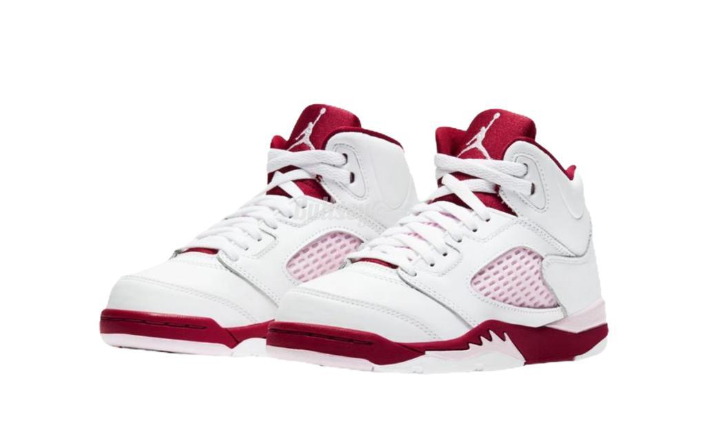 商品Jordan|Air Jordan 5 Retro "White Pink Red" PS,价格¥1118,第4张图片详细描述