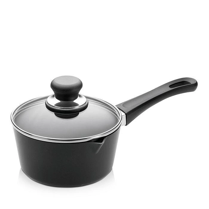 商品Scanpan|Stratanium Classic 1.25-Quart Covered Saucepan with Spout,价格¥864,第1张图片