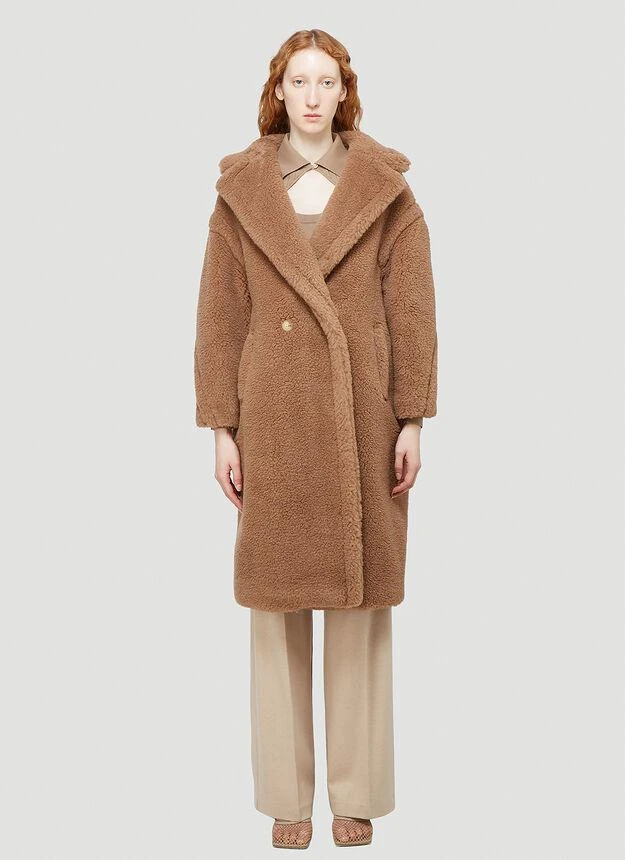 商品Max Mara|Teddy Coat in Brown,价格¥20262,第1张图片