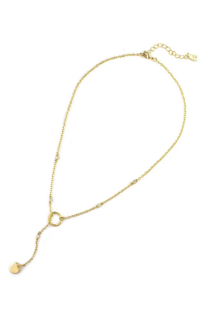 商品Rivka Friedman|18K Yellow Gold Clad Lariat Necklace,价格¥783,第1张图片