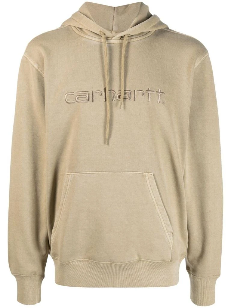 商品Carhartt WIP|Carhartt WIP Logo Embroidered Drawstring Hoodie,价格¥664,第1张图片