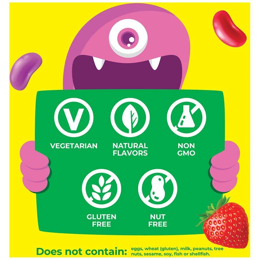 商品VitaWorks|Kids Vitamin D3 1000 IU Jelly Beans Strawberry,价格¥100,第5张图片详细描述
