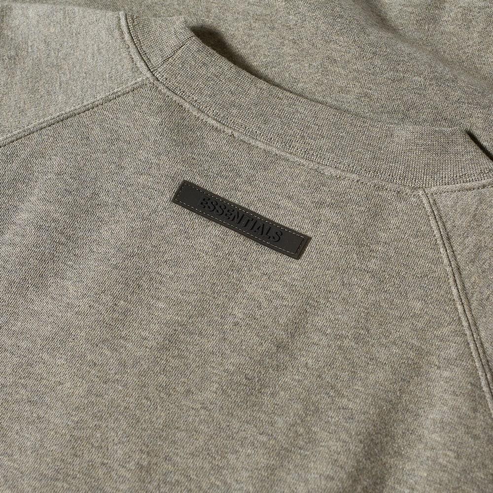 商品Essentials|Fear of God ESSENTIALS Summer Core Crew Sweat - Dark Heather Oatmeal,价格¥780,第5张图片详细描述