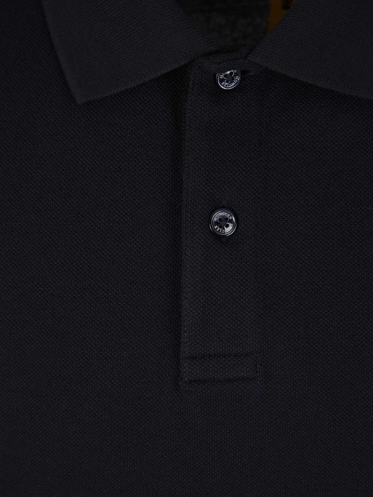 商品Moncler|Moncler X Palm Angels Logo Patch Polo Shirt,价格¥1450,第3张图片详细描述