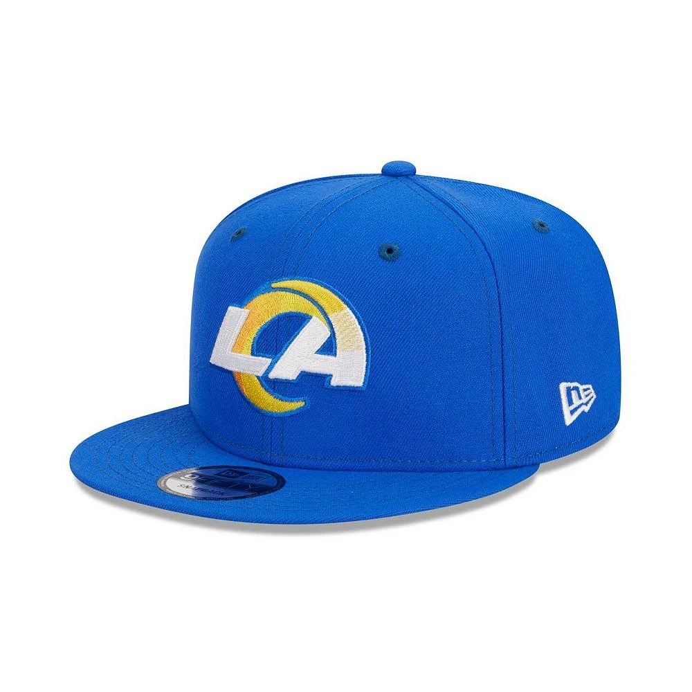 商品New Era|Men's and Women's Royal Los Angeles Rams The NFL ASL Collection by Love Sign Side Patch 9FIFTY Snapback Hat,价格¥262,第3张图片详细描述