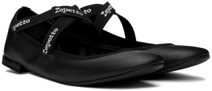 商品Repetto|Black Joana Ballerina Flats,价格¥2494,第4张图片详细描述