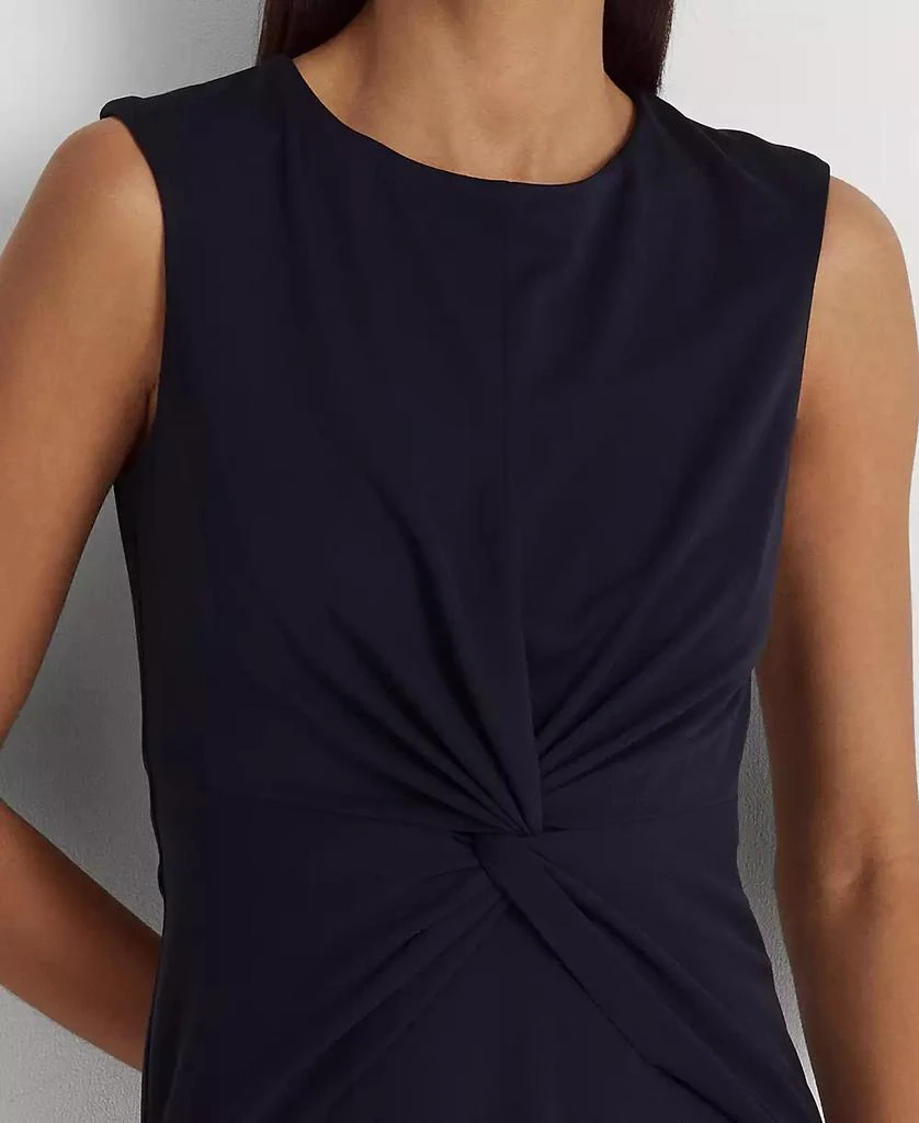 商品Ralph Lauren|Women's Twist-Front Cap-Sleeve Stretch Jersey Dress,价格¥1024,第4张图片详细描述