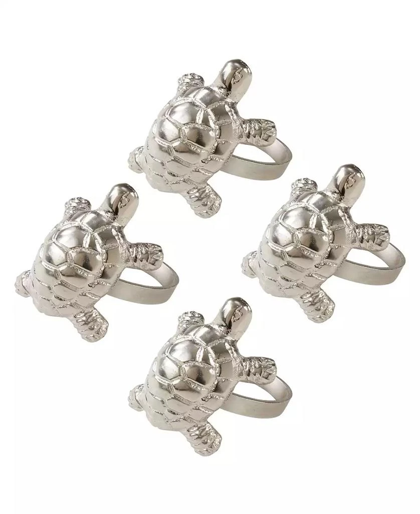 商品Saro Lifestyle|Turtle Dinner Napkin Ring, Set of 4,价格¥162,第5张图片详细描述