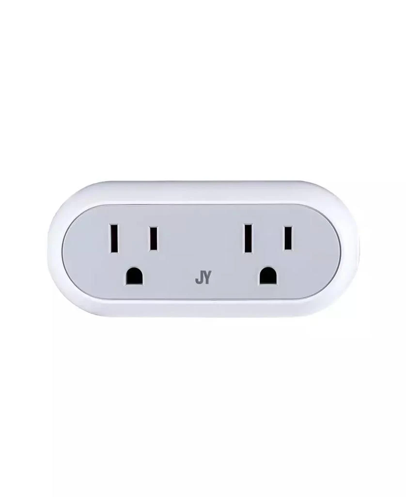 商品JONATHAN Y|Smart Dual Plug - Wi-Fi Remote App Control for Lights Appliances,价格¥456,第2张图片详细描述