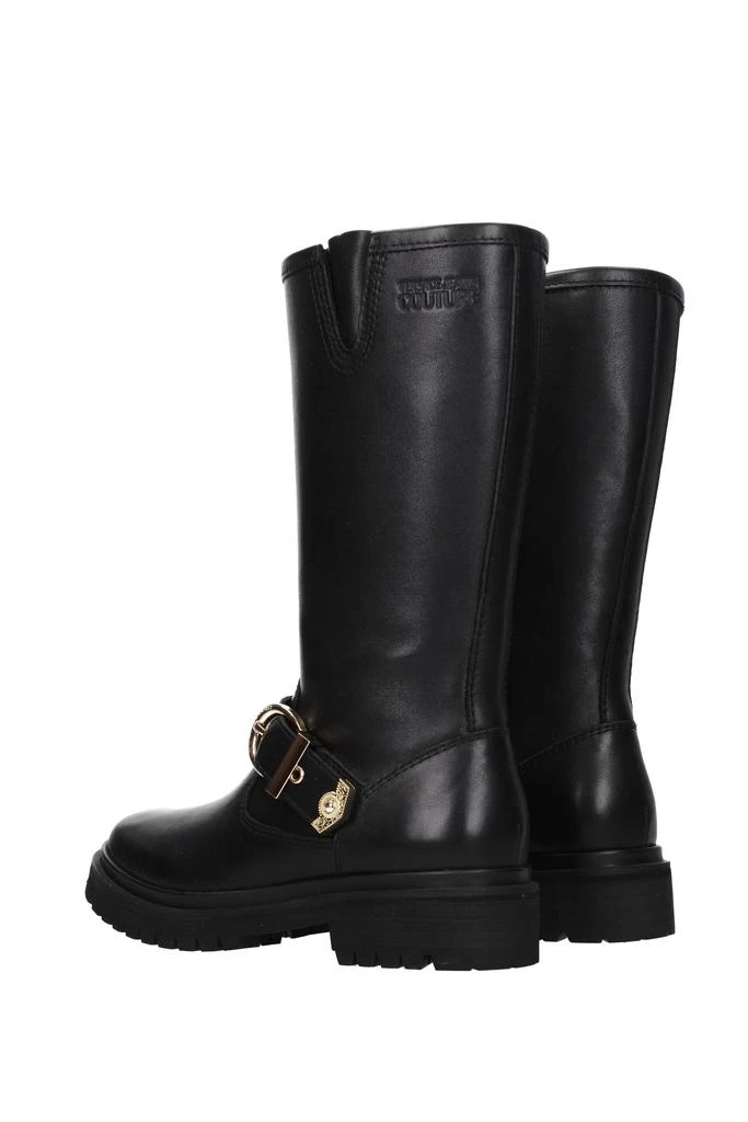 商品Versace|Boots Leather Black,价格¥2499,第4张图片详细描述