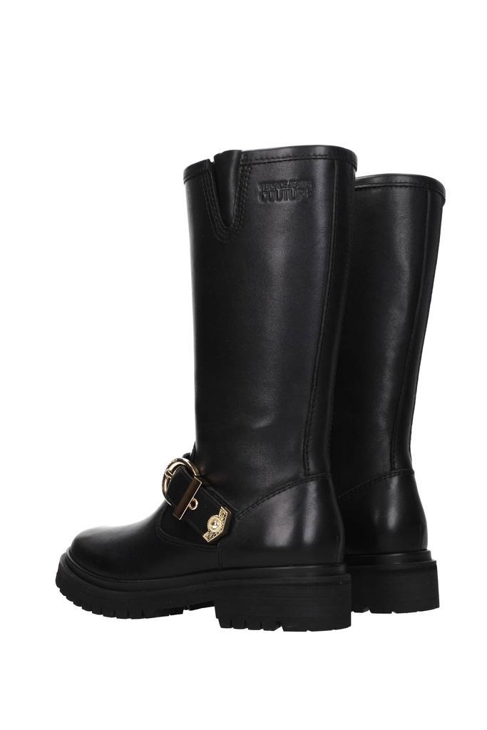 商品Versace|Boots Leather Black,价格¥2466,第6张图片详细描述