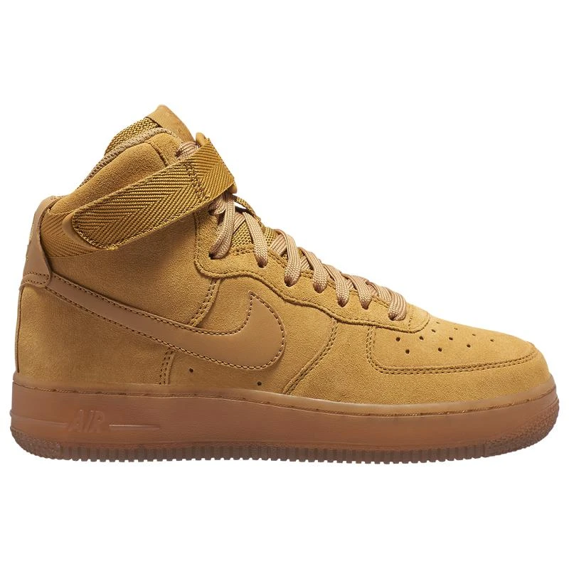 商品NIKE|大童 耐克 Air Force 1 Hi 高帮 小麦色 空军一号,价格¥797,第1张图片