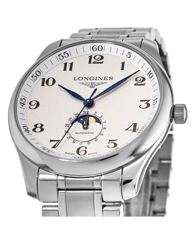 商品Longines|Longines Master Collection Automatic 42mm Silver Dial Stainless Steel Men's Watch L2.919.4.78.6,价格¥15151,第2张图片详细描述
