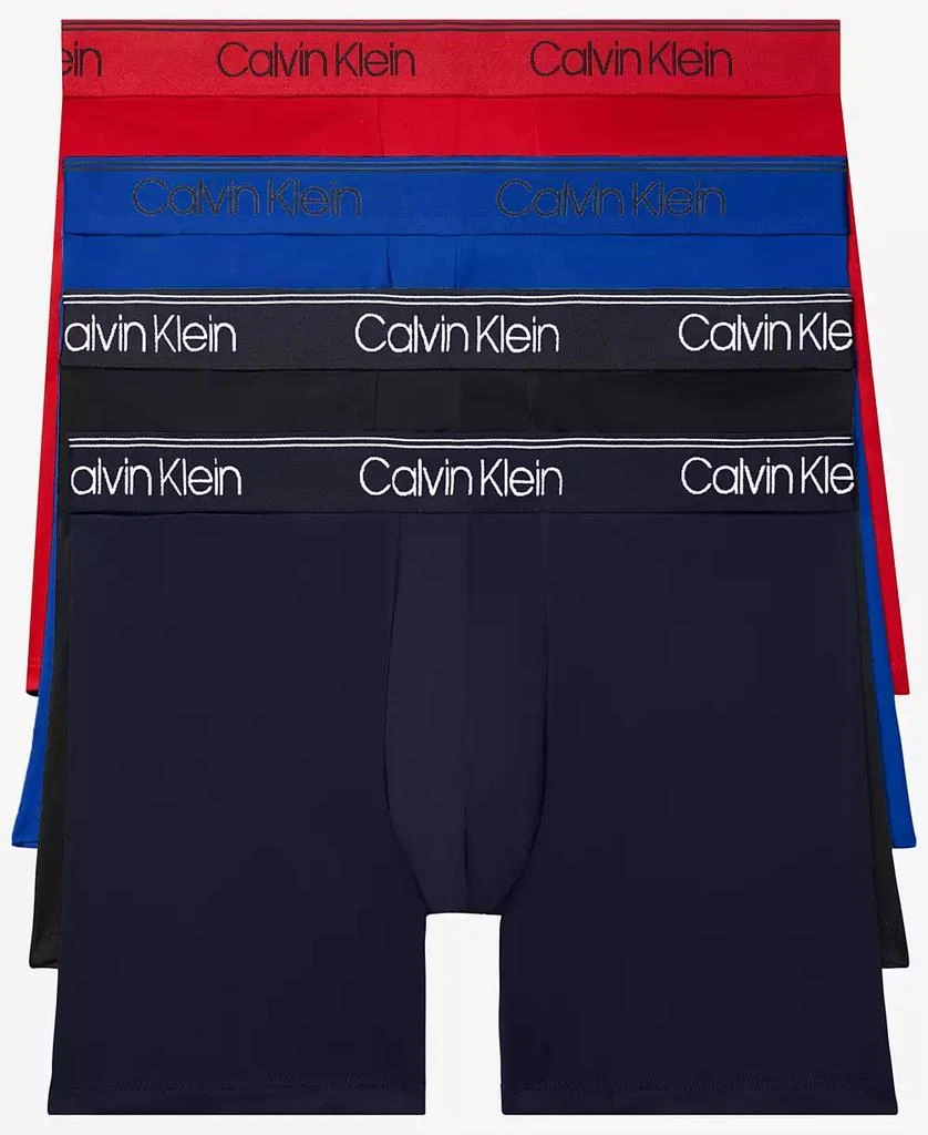 商品Calvin Klein|Men's 3+1 Value Pack Micro Stretch Boxer Briefs,价格¥355,第1张图片