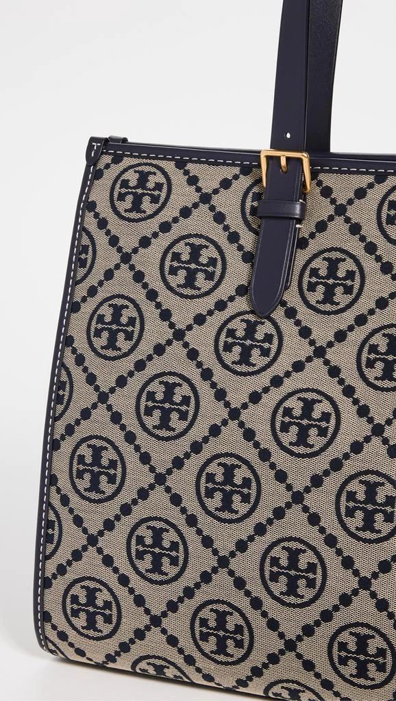 商品Tory Burch|Tory Burch 汤丽柏琦 T 交织字母提花织物托特包,价格¥4140,第4张图片详细描述