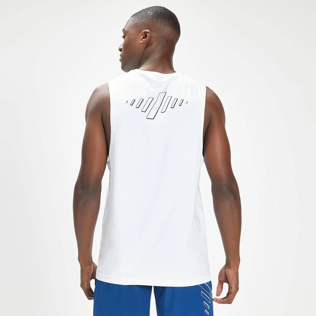 商品Myprotein|MP Men's Infinity Mark Graphic Training Tank Top - White,价格¥86,第3张图片详细描述