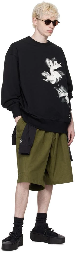 商品Y-3|Black Graphic Sweatshirt,价格¥2212,第4张图片详细描述