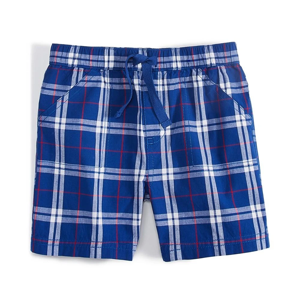 商品First Impressions|Baby Boys Plaid Boating Shorts, Created for Macy's,价格¥38,第1张图片