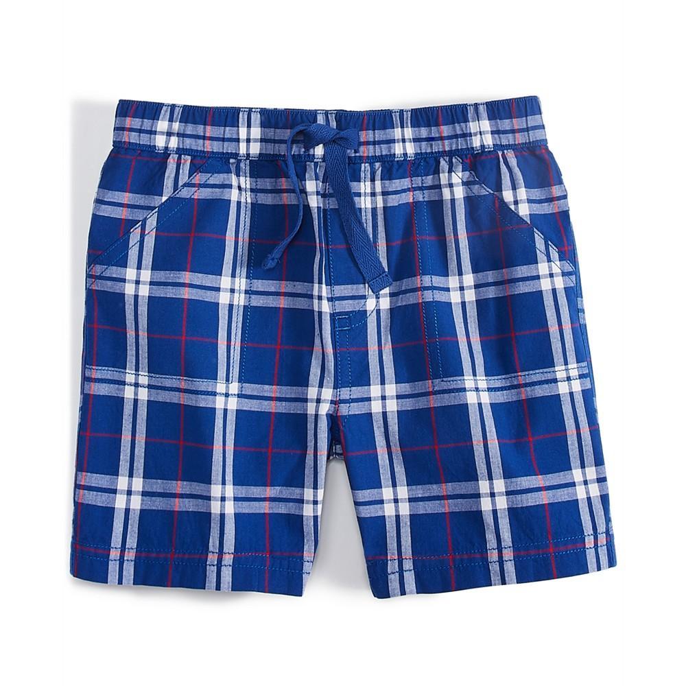 商品First Impressions|Baby Boys Plaid Boating Shorts, Created for Macy's,价格¥28,第1张图片