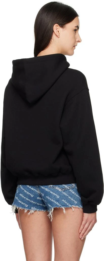 商品Alexander Wang|黑色 Puff Logo 连帽衫,价格¥3085,第3张图片详细描述