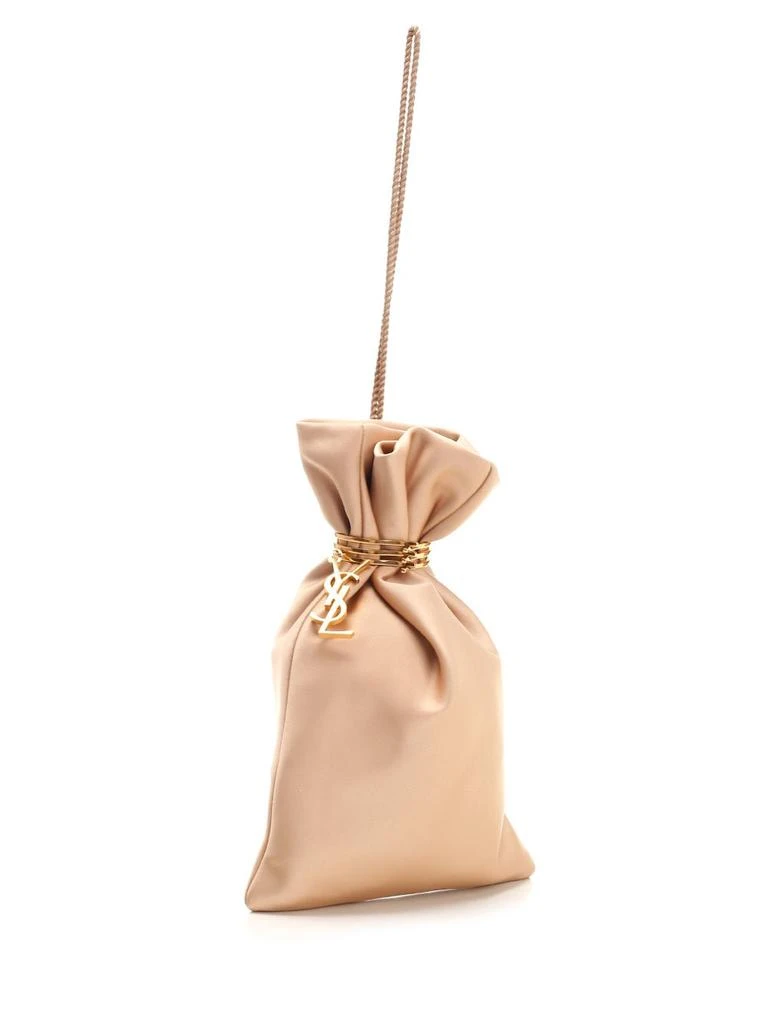 商品Yves Saint Laurent|Evening Pouch Handbags Beige,价格¥16135,第2张图片详细描述