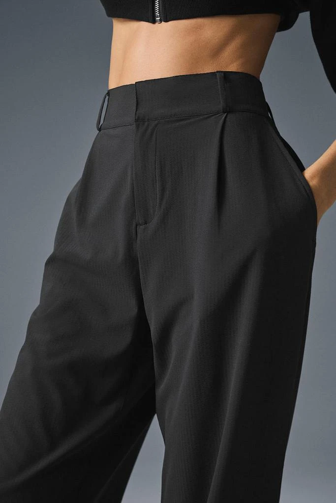 商品Alo|High-Waist Dreamscape Trouser (Regular) - Black,价格¥1147,第5张图片详细描述