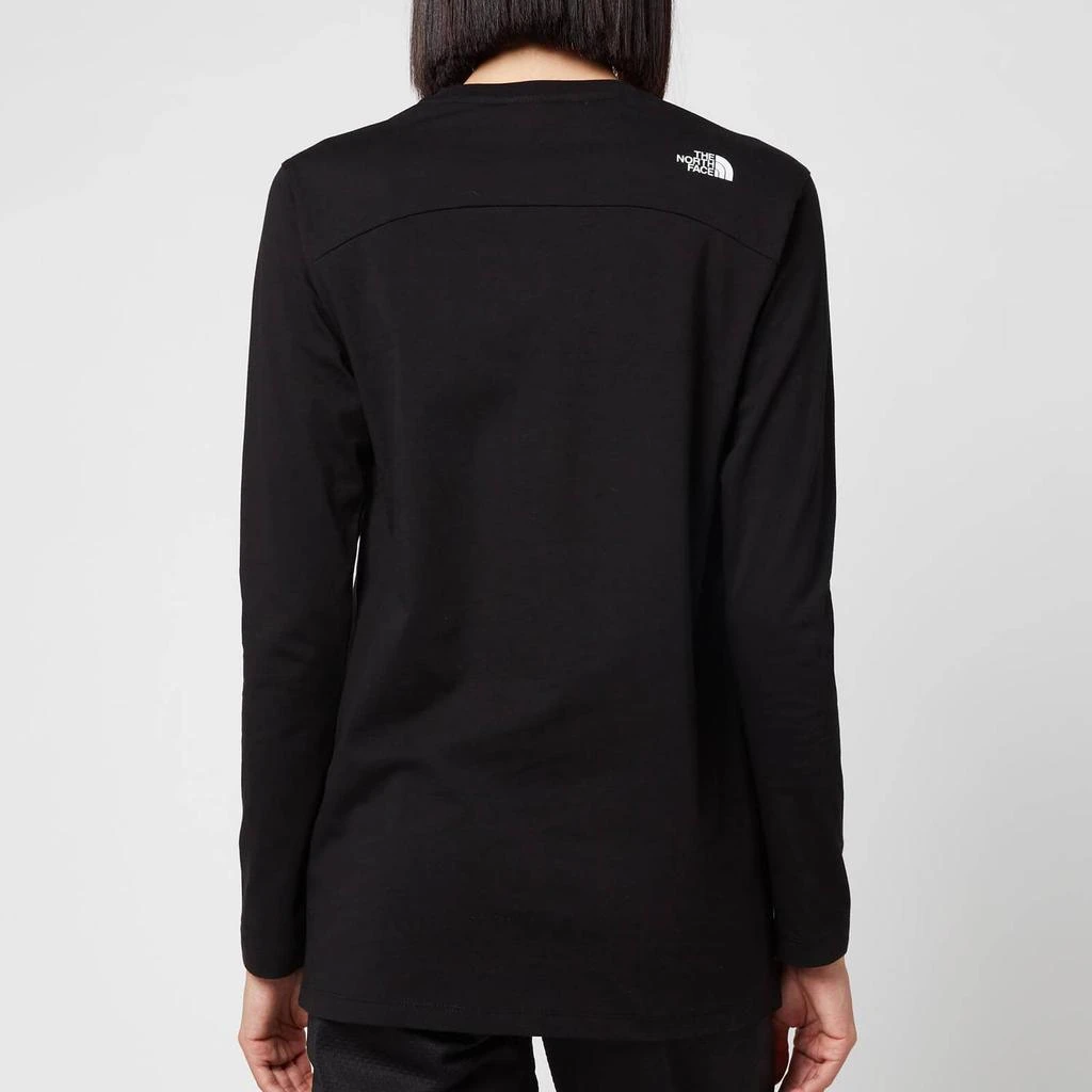 商品The North Face|The North Face Women's Simple Dome Long Sleeve T-Shirt - TNF Black,价格¥171,第2张图片详细描述