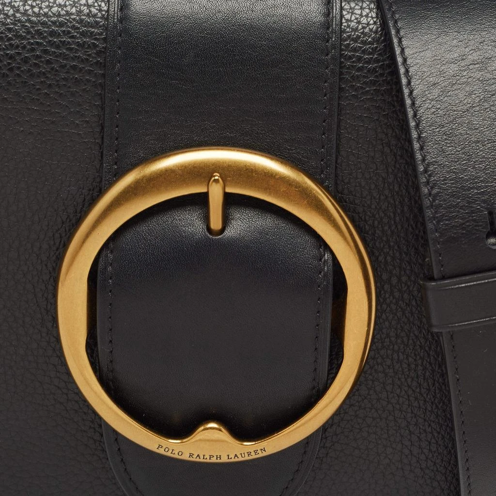 商品[二手商品] Ralph Lauren|Polo Ralph Lauren Black Leather Lennox Shoulder Bag,价格¥1928,第5张图片详细描述