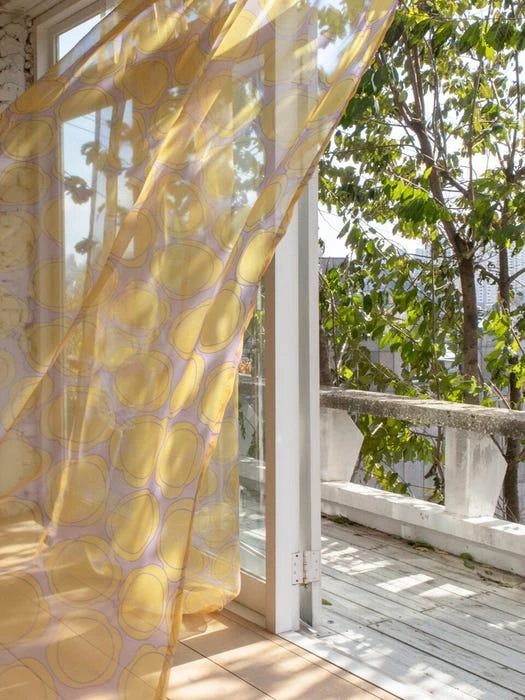 商品DROPDROPDROP|Softy Moonlight Sheer Glam Curtain,价格¥809,第4张图片详细描述
