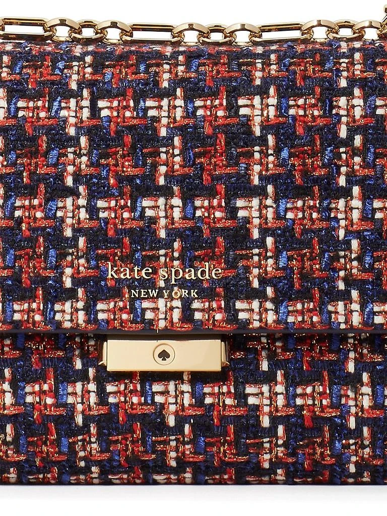 商品Kate Spade|Medium Carlyle Tweed Shoulder Bag,价格¥1108,第4张图片详细描述