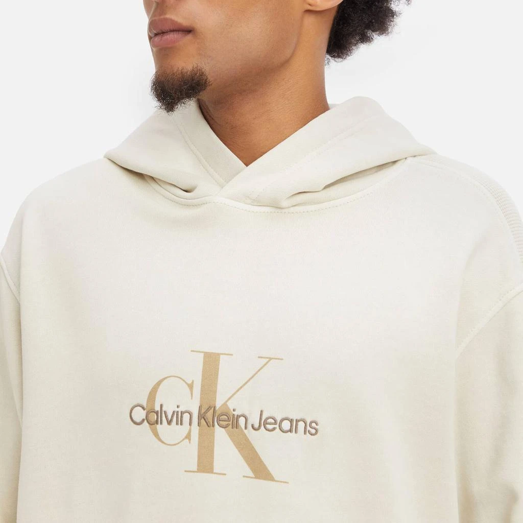 商品Calvin Klein|Calvin Klein Jeans Monologo Cotton Hoodie,价格¥576,第3张图片详细描述