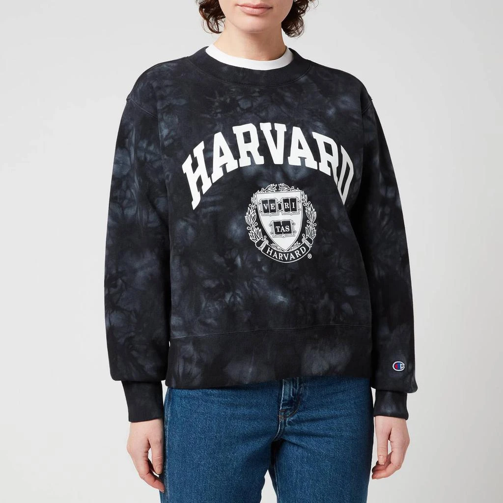 商品CHAMPION|Champion Women's Tie Dye Crewneck Sweatshirt - Black,价格¥171,第1张图片