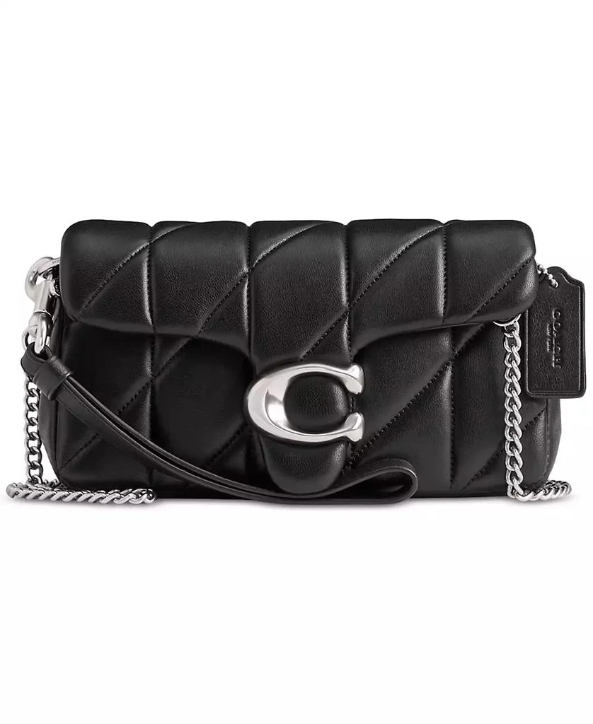 商品Coach|Quilted Pillow Leather Tabby Wristlet with Chain,价格¥2187,第1张图片