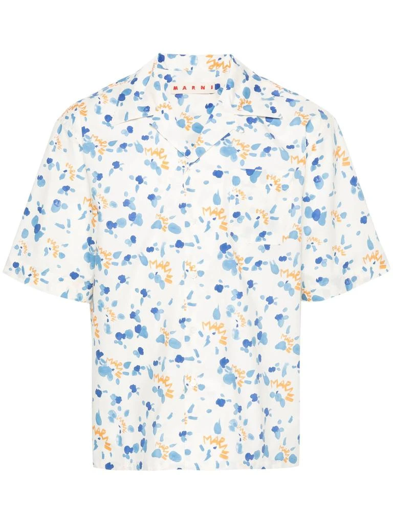 商品Marni|White Cotton Shirt,价格¥4449,第1张图片