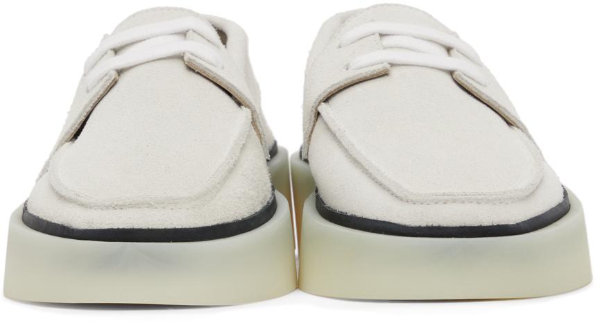 Off-White Suede Boat Shoes商品第2张图片规格展示