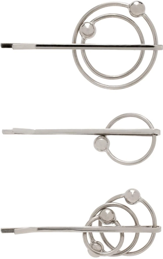 商品Jean Paul Gaultier|Silver Piercing Hair Pin Set,价格¥1629,第2张图片详细描述