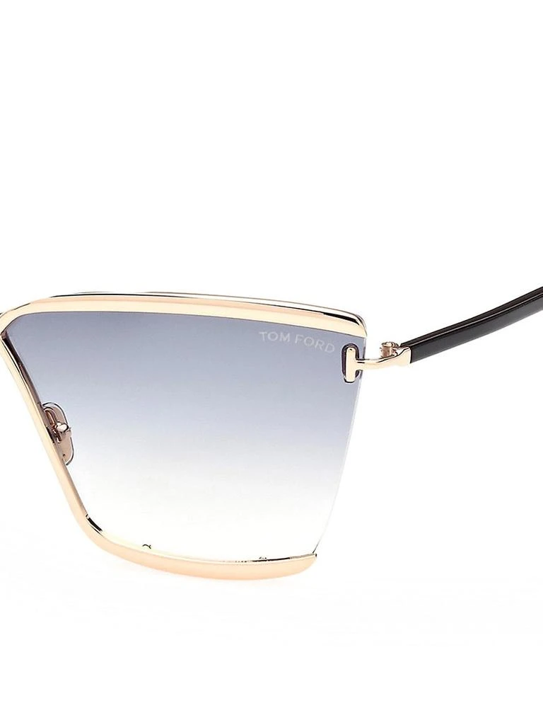 商品Tom Ford|Elle 71MM Square Sunglasses,价格¥4425,第3张图片详细描述