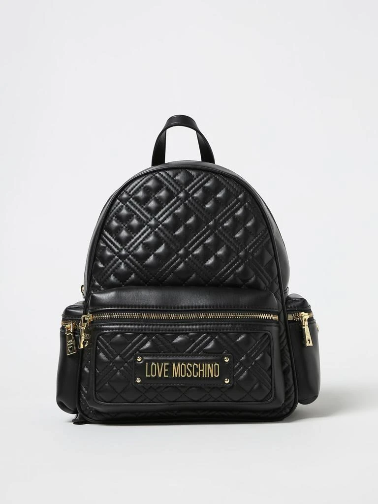 商品Love Moschino|Love Moschino backpack in quilted synthetic nappa,价格¥1654,第1张图片