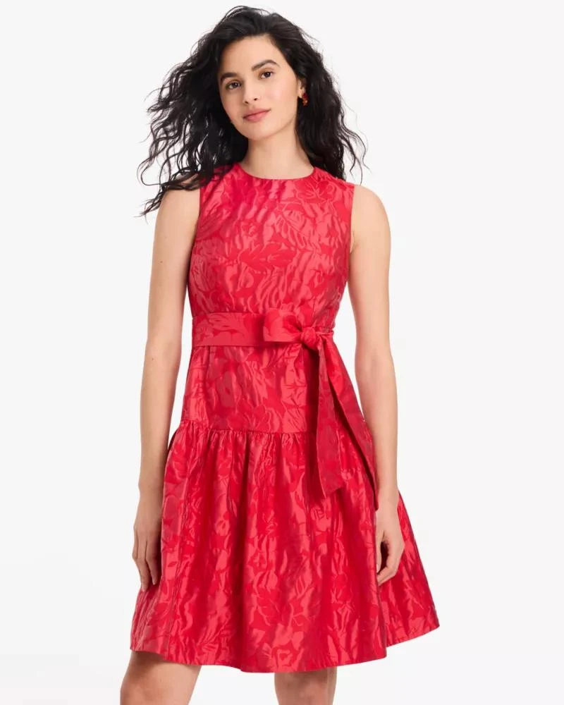 商品Kate Spade|Tropical Foliage Dress,价格¥1312,第2张图片详细描述