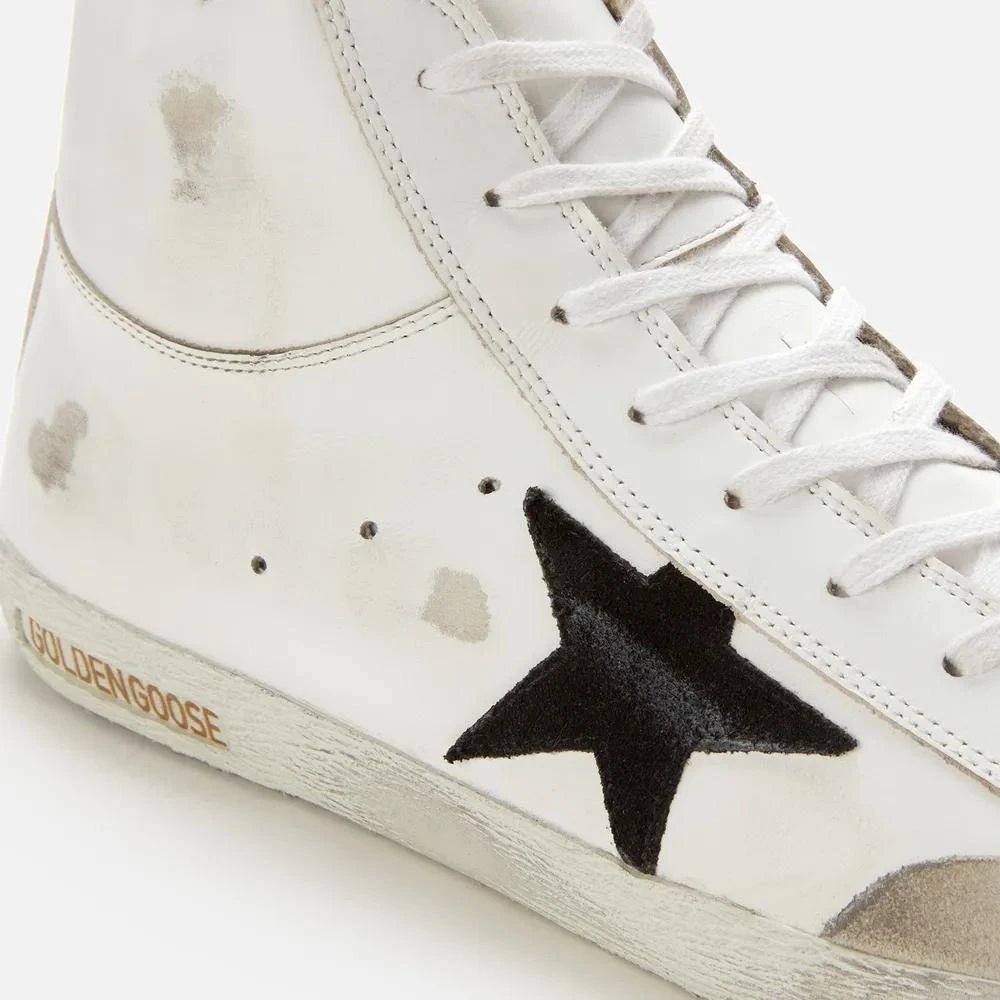 商品Golden Goose|Golden Goose Men's Francy Leather Hi-Top Trainers,价格¥3413,第4张图片详细描述