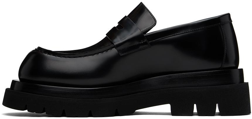 商品Bottega Veneta|Black Lug Loafers,价格¥8801,第5张图片详细描述