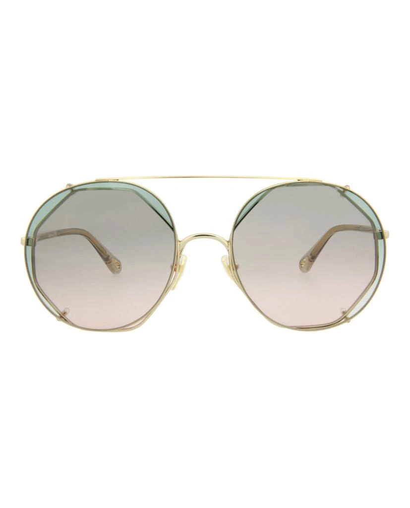 商品Chloé|Round-Frame Metal Sunglasses,价格¥1200,第1张图片