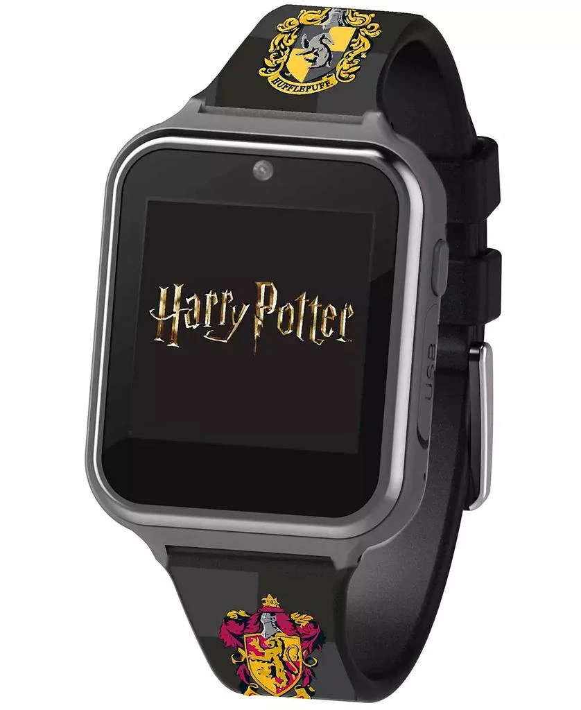 商品Accutime|Harry Potter Kid's Touch Screen Black Silicone Strap Smart Watch, 46mm x 41mm,价格¥277,第1张图片