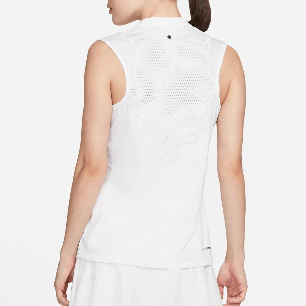 商品NIKE|Nike Women's Dri-FIT ADV Ace Sleeveless Golf Polo,价格¥662,第3张图片详细描述